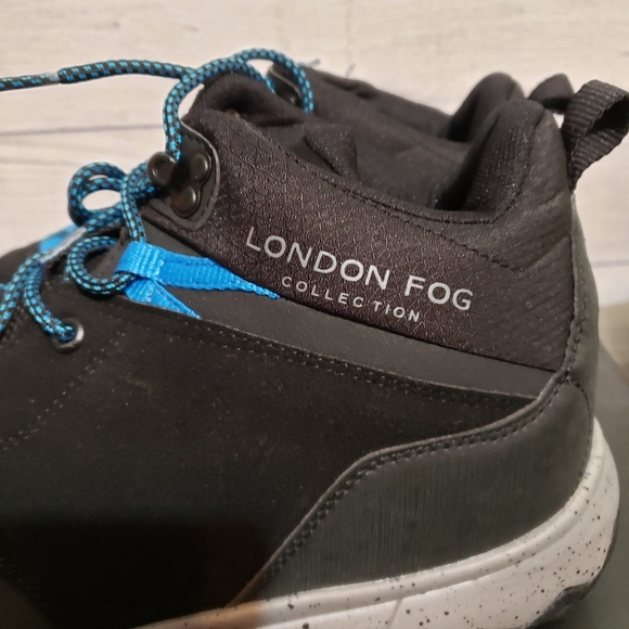London‎ Fog ISAAC High‑Top Sneaker Boots, Memory Foam, Men’s 13 M — Black main image 9